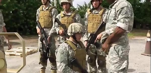  Old movie of gay soldiers and hardcore male military videos first